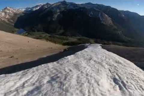 Evening Backcountry Skiing in Colorado