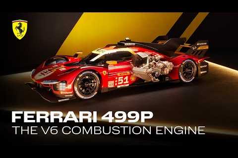 Tech insight: The Features of the Ferrari499P V6 Combustion Engine