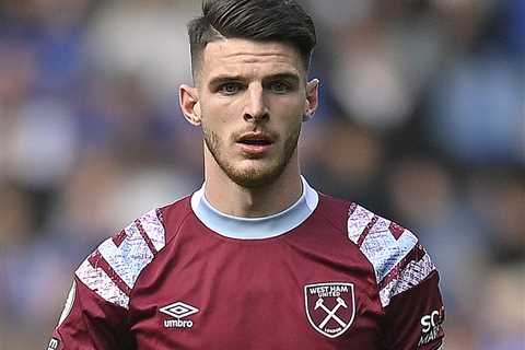 Arsenal’s £105million Declan Rice transfer DELAYED as West Ham reject Gunners’ multi-year payment..