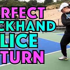 Hit A Perfect Backhand Slice Return In 7 Steps (Technique Explained)