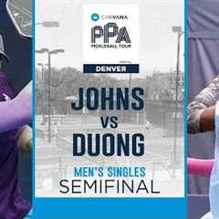 Ben Johns takes on Quang Duong in the Semis at the Denver Open