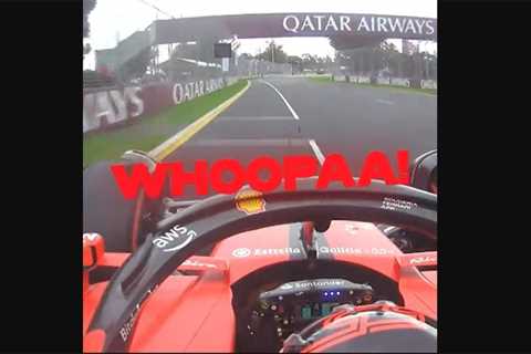 Team Radio – rain check with Carlos Sainz at Albert Park in Melbourne: “Whoopaa!” | 2023 Australian ..