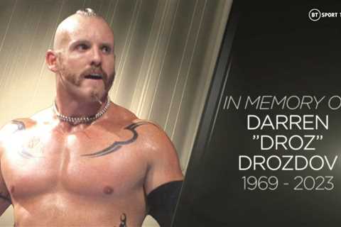 The Wrestling World Reacts To Darren ‘Droz’ Drozdov’s Passing