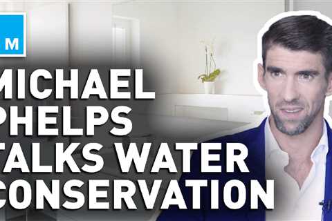 Michael Phelps Shows Us How Much Water We're Wasting When We Brush Our Teeth