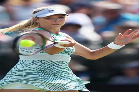 Tennis beauty Katie Boulter stunned in Vogue shoot, dates a fellow pro and leads British hopes at..