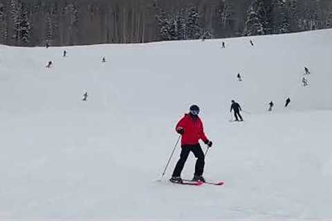 Skiing in Vail Colorado - Beautiful Snowy Conditions on an Epic Mountain