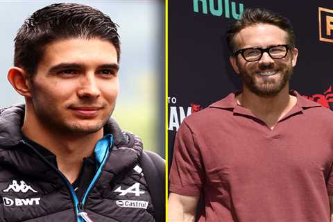 Formula 1 star Esteban Ocon reveals he was ‘stressed’ sending texts to Wrexham owner Ryan Reynolds..