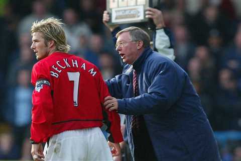 Sir Alex Ferguson denied David Beckham chat after Manchester United agreed to Barcelona deal, but..