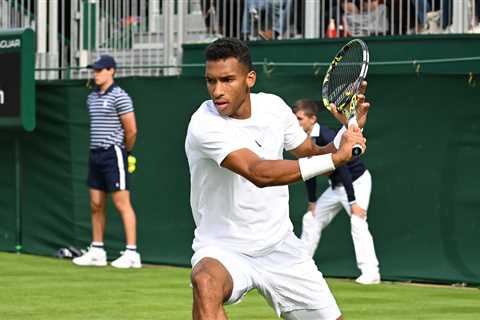 Fernandez Fights to First Wimbledon Win; Auger-Aliassime out