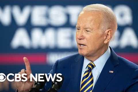 Biden touts economic accomplishments in South Carolina