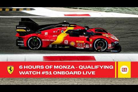 Ferrari Hypercar | Onboard the #51 for Qualifying at 6 Hours of Monza 2023 | FIA WEC