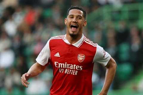 Saliba’s Excitement: Arsenal Extension And Trophy Ambitions