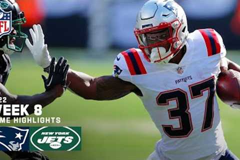 New England Patriots vs. New York Jets | 2022 Week 8 Game Highlights