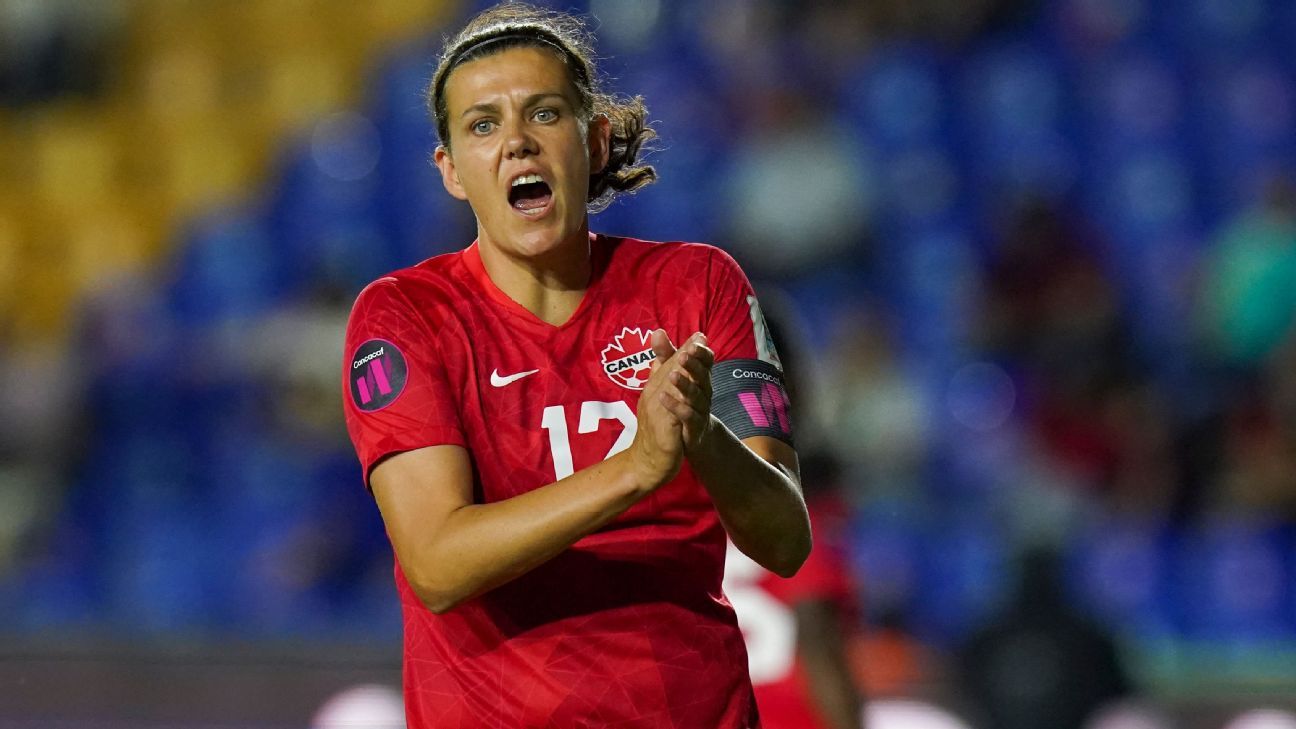 Veteran Christine Sinclair leads Canada Women’s World Cup squad