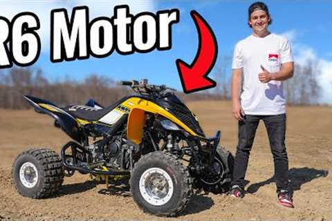 Crotch Rocket Motor Swapped Quad