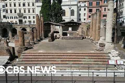 Site where Julius Caesar is believed to have been killed opens to the public