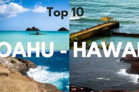 Top 10 Places To Visit In Oahu Hawaii - 4K Travel Guide 2023