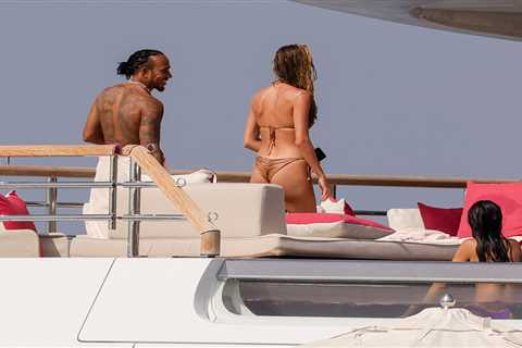 Lewis Hamilton takes yacht trip with 20-year-old tennis ace and Mexican actress days after partying ..