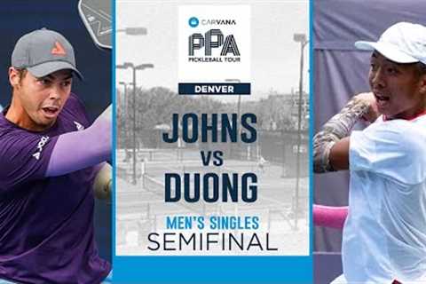 Ben Johns takes on Quang Duong in the Semis at the Denver Open