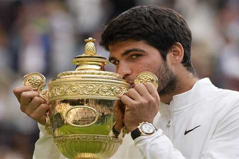 Carlos Alcaraz earned £2.35MILLION for winning Wimbledon but still lives with mum and dad in flat..