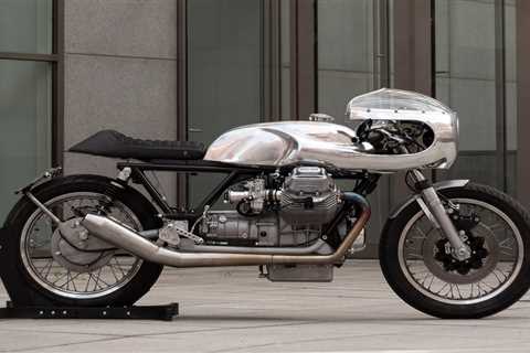 Le Mans sleeper: A Moto Guzzi V11 with a Tonti frame