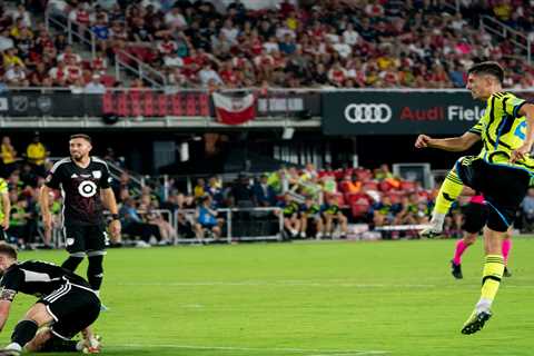 MLS All-Stars 0 Arsenal 5: Kai Havertz scores first goal for the club as Declan Rice makes debut..