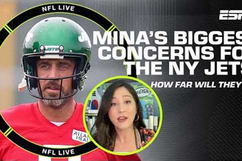 Mina Kimes' BIGGEST CONCERN for Aaron Rodgers and the Jets this season 👀 | NFL Live