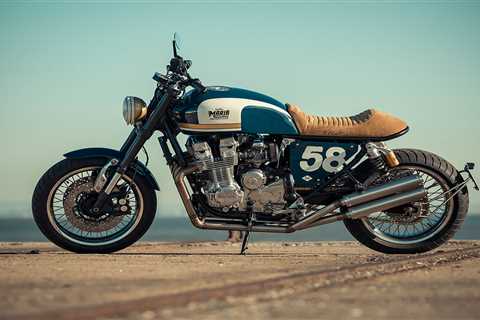 Cobalto: A custom Honda CB750 from sunny Portugal