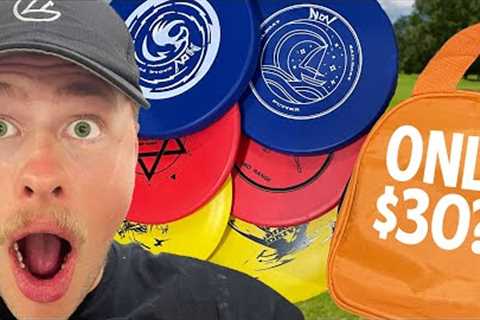 6 Discs and a Bag for Only $30?! | Disc Golf Starter Set Challenge