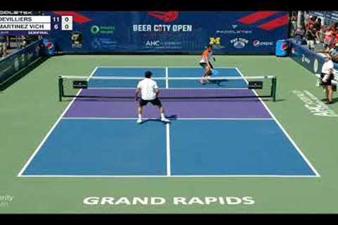 Jaume Martinez Vich v Jocelyn Jay Devilliers - Beer City Open - Men's Singles Semifinal