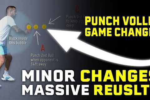 Overpower Your Opponents With This Punch Volley Pickleball Drill Used By The Pros