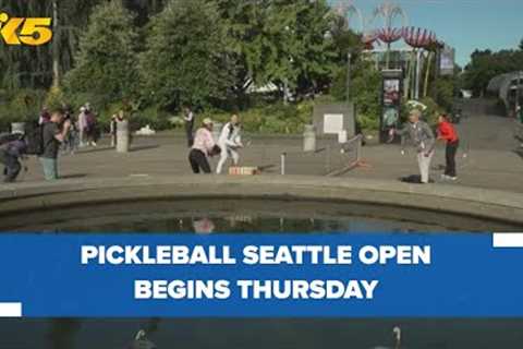 Professional Pickleball Association Seattle Open begins Thursday