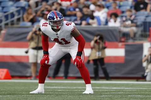 Giants’ LB Darrian Beavers gets second chance to earn key role on defense