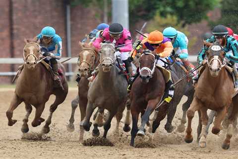 Jockeys refuse to race after one of them gets crushed by an upside-down horse