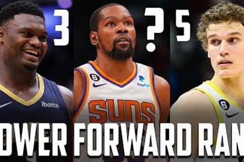 Ranking The Top 10 Power Forwards In The NBA Right Now...