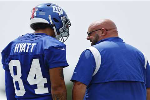 Education of a rookie: Giants’ WR Jalin Hyatt learning the NFL ropes