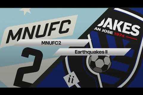 HIGHLIGHTS: MNUFC2 vs. Earthquakes II | July 30, 2023