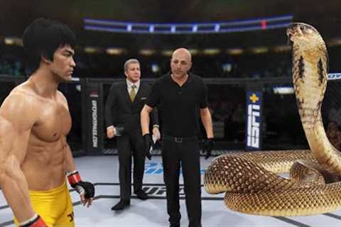 UFC 4 Bruce Lee vs Cobra | EA Sports UFC 4