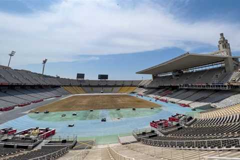 Barcelona have invested in revamping several areas of Montjuic Stadium ahead of move