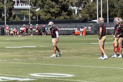 Purdy makes unexpected appearance; Observations from day 7 of 49ers training camp