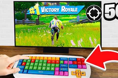 Fortnite But Every Elim = BETTER Keyboard