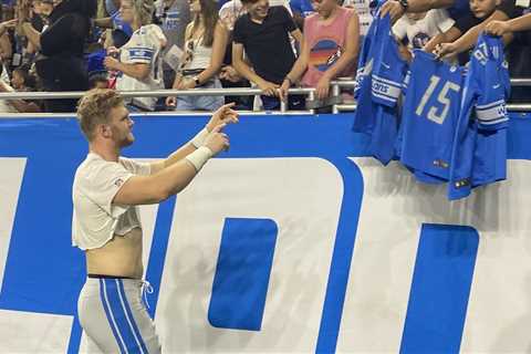 Detroit Lions’ Aidan Hutchinson cracks top 25 in NFL merchandise sales