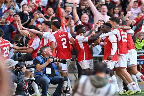 Arsenal 1 Man City 1 (4-1 pens): Trossard’s 101st minute strike rescues Gunners in Community Shield ..