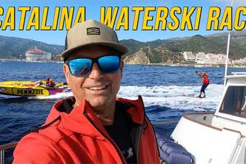 Filming the 74th Annual Catalina Waterski Race 2023