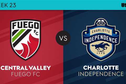 Central Valley Fuego FC v Charlotte Independence: August 19, 2023