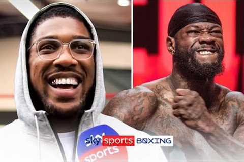 Anthony Joshua provides update on Deontay Wilder negotiations 👀 🥊