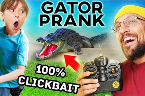 Alligator Prank (FV Family Random Summer 2023 Vlog)