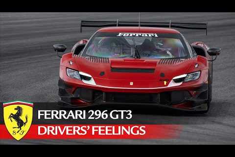 Ferrari Competizioni GT | Ferrari 296 GT3 - Drivers’ Feelings