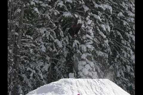 🤯 🏂 Grey Katko #brightonresort #snowboard #snowboarding #snow #slc