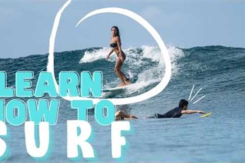 LEARN HOW TO SURF FOR BEGINNERS | surfing 101 part 3